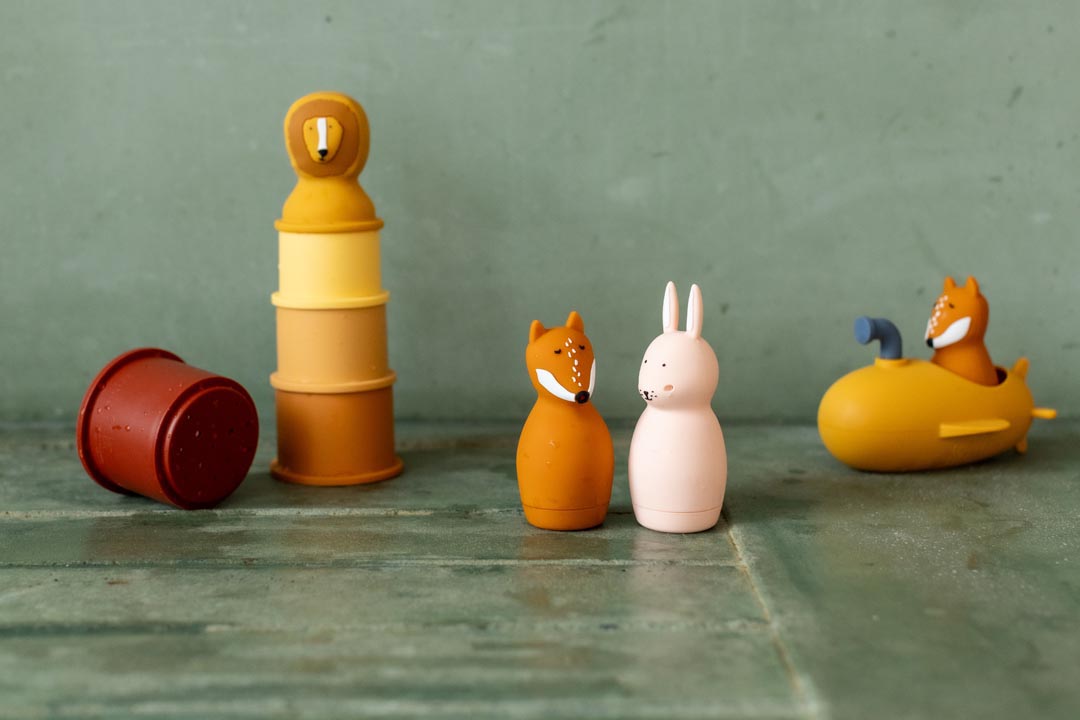 Jouets de bain aspergeur - Mrs. Rabbit & Mr. Fox